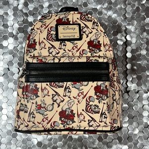 COPY - Loungefly Alice In Wonderland Character Print Backpack